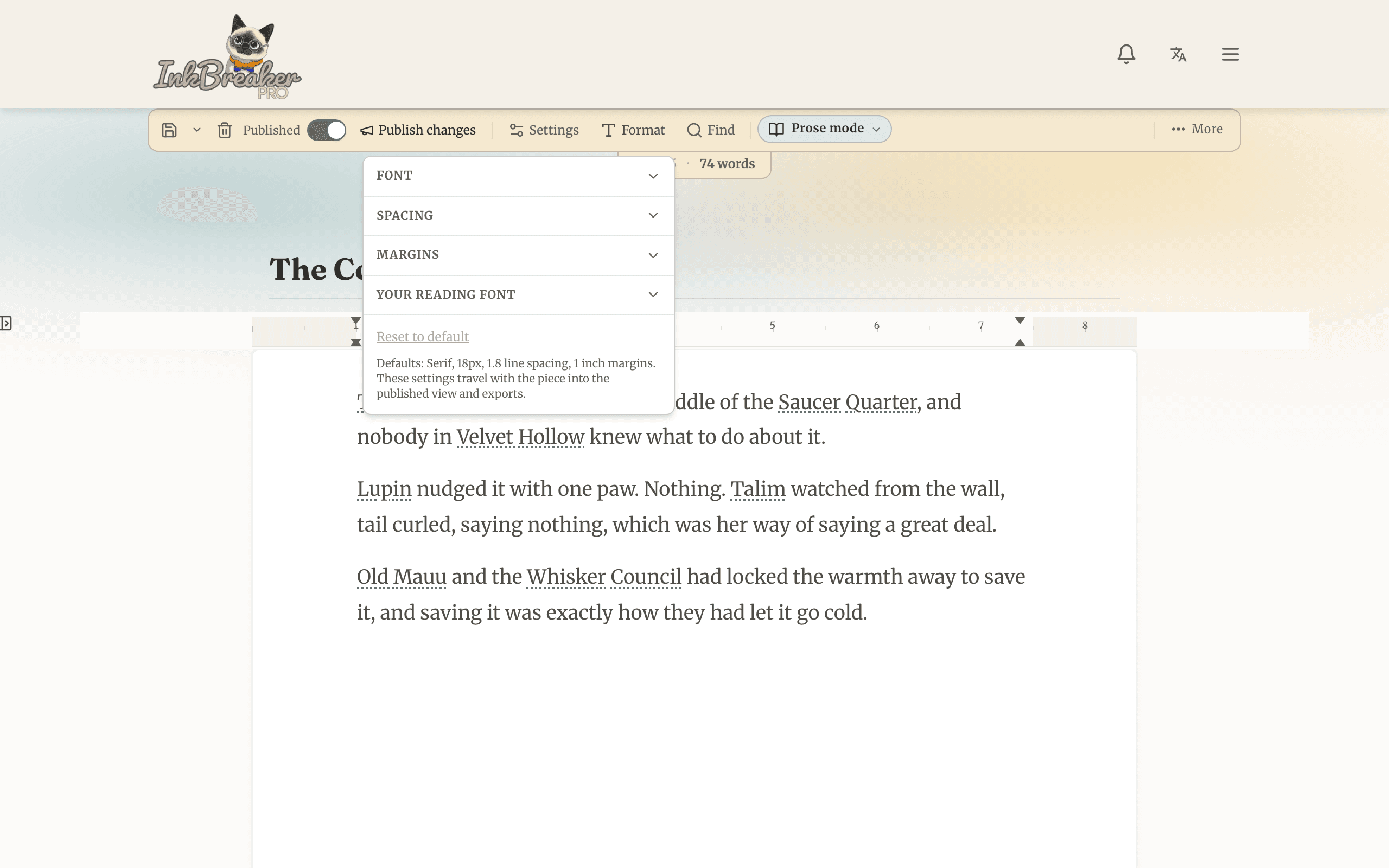 A word processor