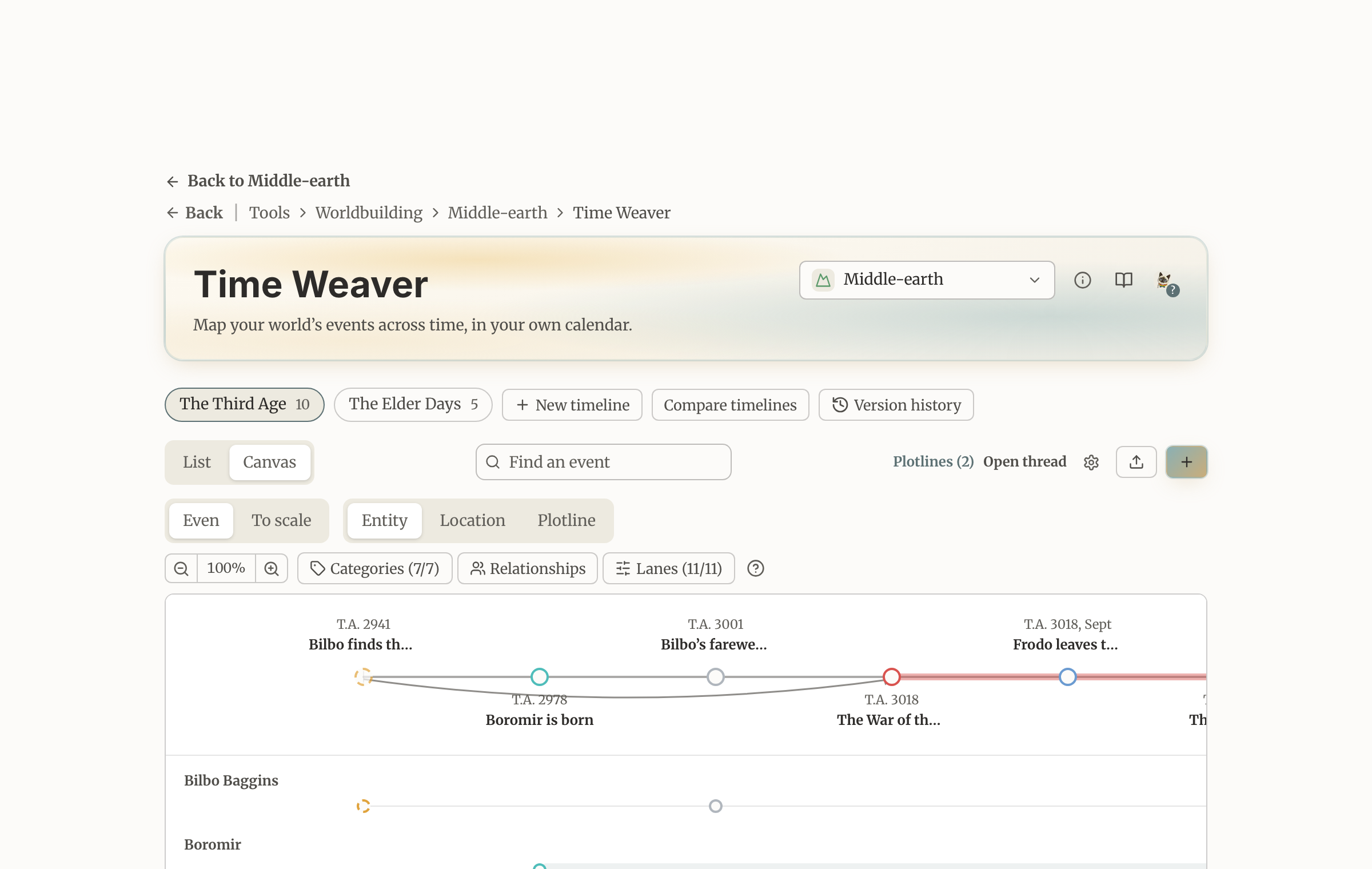 Time Weaver (desktop)